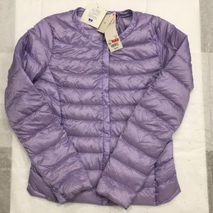 NWT Uniqlo Ultra Lite Down Jacket w/travel pouch